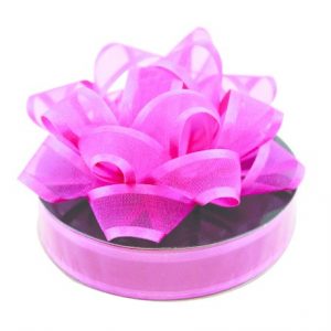 ORGANZA RIBBON FUCHSIA