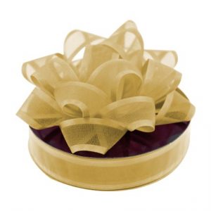 ORGANZA RIBBON GOLD