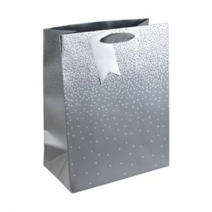 SILVER OMBRE LARGE BAG