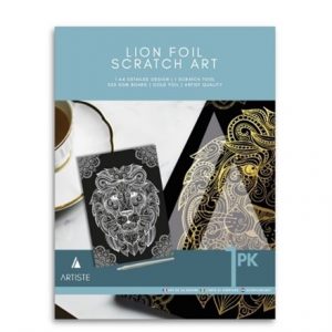 A4 ADVANCED SCRATCH ART - DESIGN 1