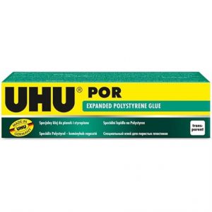UHU - POR EXPANDED POLYSTYRENE GLUE 50ML