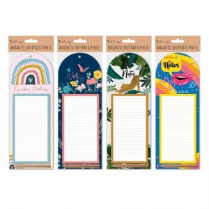 MAGNETIC NOTEPAD & PENCIL