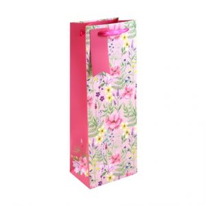 FLORAL BOTTLE BAG