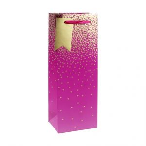 PINK OMBRE BOTTLE BAG