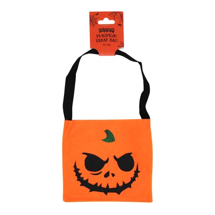 HALLOWEEN PUMPKIN FELT BAG