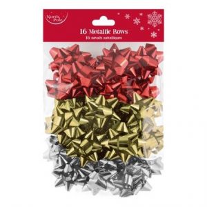 TRADITIONAL MIX METALLIC BOWS -