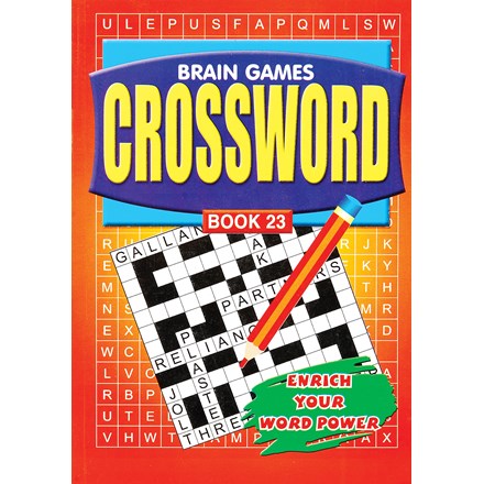 CROSSWORD BOOK A5 - 4 ASSTD