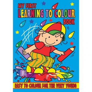 MY FIRST COLOURING BOOK A4 - 4 ASSTD