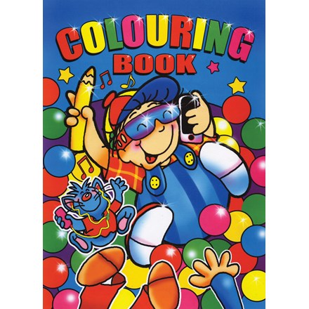 COLOURING BOOK A4 - 4 ASSTD