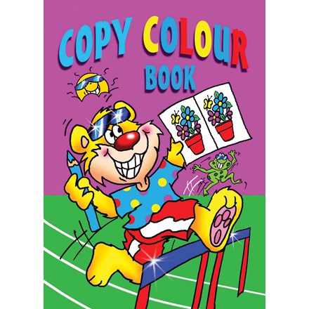 COPY COLOURING BOOK A4 - 4 ASSTD