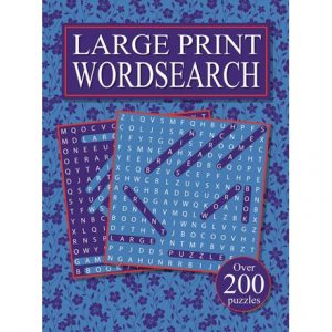 LARGE PRINT WORD SEARCH A4 - 4 ASSTD