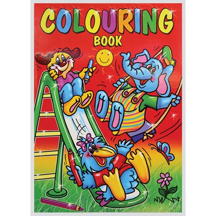 COLOURING BOOK A4 - 4 ASSTD