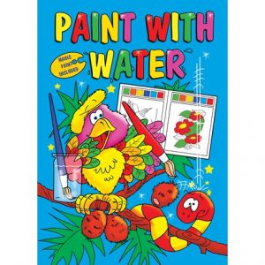 PAINT WITH COLOUR BOOK A4 - 2 ASSTD
