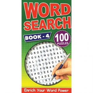 WORD SEARCH BOOK - 4 ASSTD