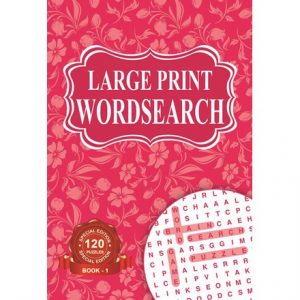 LARGE PRINT WORD SEARCH A5 - 4 ASSTD
