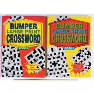BUMPER CROSSWORD A4 - 2 ASSTD