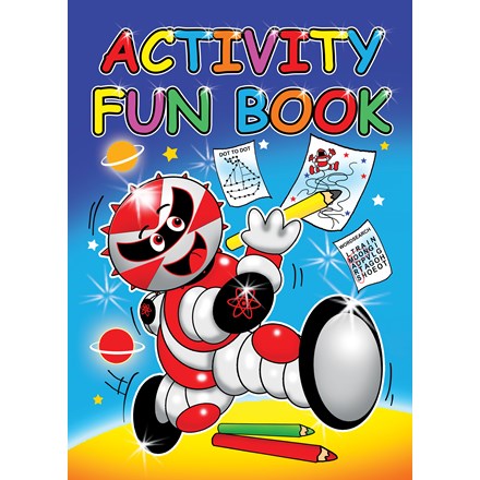 ACTIVITY FUN BOOK A4 - 4 ASSTD