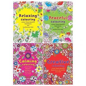 CALM ADULT COLOURING BOOK A4 - 4 ASSTD