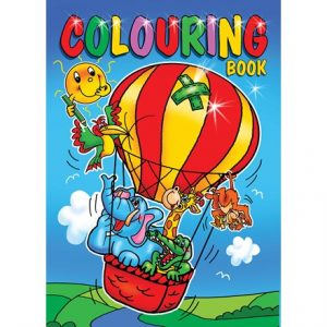 SUPER COLOURING BOOK A4 - 2 ASSTD