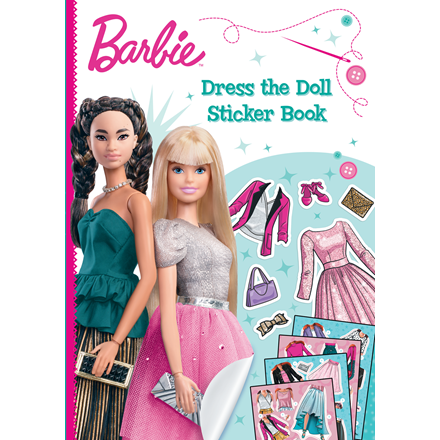 BARBIE DRESS THE DOLL STICKER BOOK