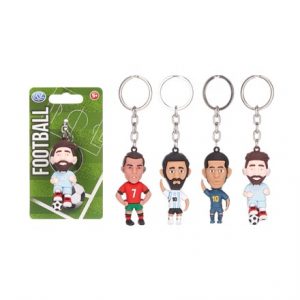 3D FOOTBALLER KEYRING