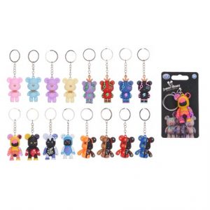 3D STREET BEARS KEYRING