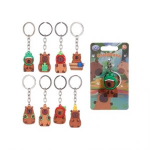 3D CAPYBARA KEYRING