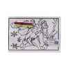 MEDIUM COLOURING BOARD - SNOW REINDEER