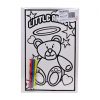 MEDIUM COLOURING BOARDS - LITTLE ANGEL