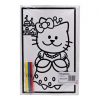 MEDIUM COLOURING BOARDS - KITTY PRINCESS