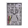 MEDIUM COLOURING BOARDS - OWL 2