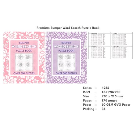 BUMPER WORDSEARCH PUZZLE BOOK