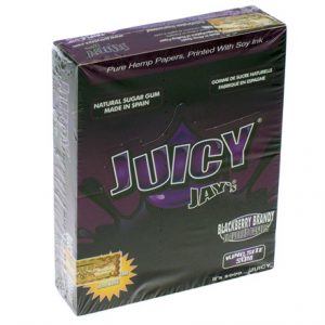 KING SIZE PAPERS JUICY JAY BLACKBERRY BRANDY - 24