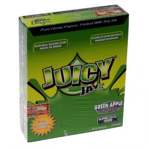 KING SIZE PAPERS  JUICY JAY GREEN APPLE -
