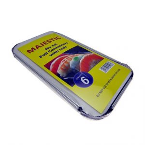 MAJESTIC - FOIL CONTAINERS & LIDS NO.6A -