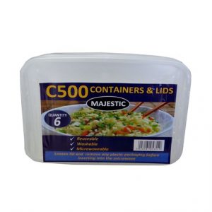 MAJESTIC - PLASTIC CONTAINERS & LIDS C500 -