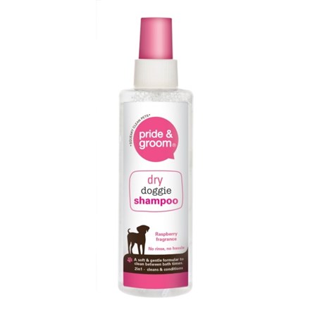 PRIDE & GROOM - DRY DOGGIE SPRAY SHAMPOO - 200ML