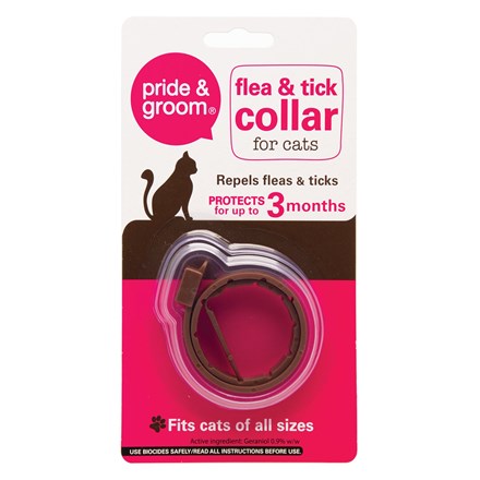 PRIDE & GROOM - FLEA AND TICK COLLAR - CATS
