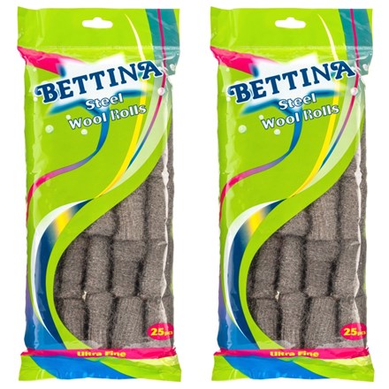 BETTINA - STEEL WOOL ROLLS -