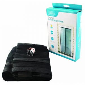ASHLEY - MAGNETIC INSECT DOOR MESH - BLACK