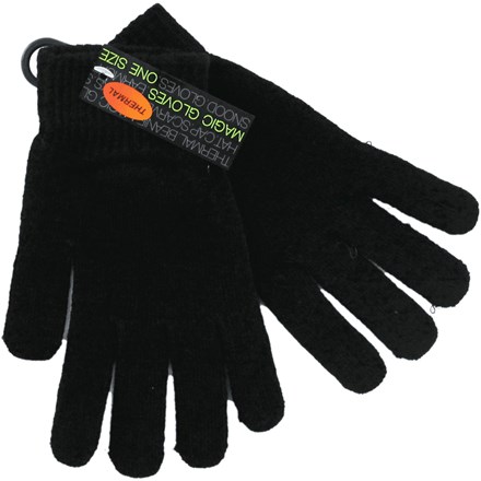 MENS THERMAL GLOVES - BLACK