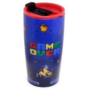 GAME OVER  REUSABLE THERMAL DRINK CUP - 500ML