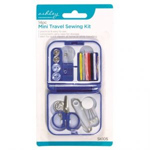 ASHLEY - 14PC MINI TRAVEL SEWING KIT