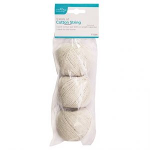 ASHLEY - 3 ROLLS OF HOUSEHOLD COTTON STRING