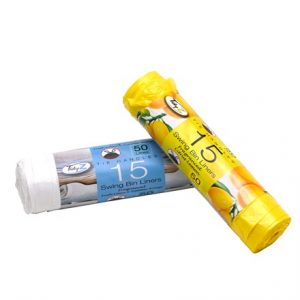 TIDYZ - 15 SWING BIN LINERS TH  FRAGRANCED - 50L