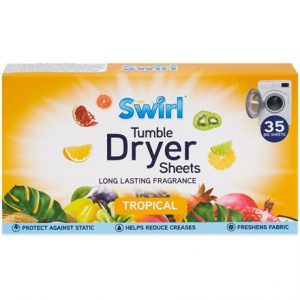 SWIRL - TUMBLE DRYER SHEETS TROPICAL -