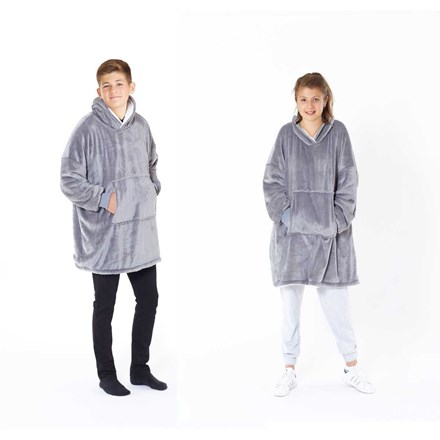 ESKIMO - REVERSIBLE SHERPA HOODIE - KIDS