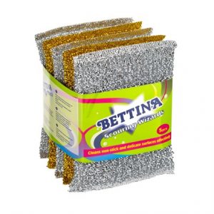 BETTINA - 5PC SCOURING WIZARD GOLD / SILVER