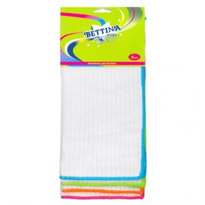 BETTINA - 4PC MICROFIBRE DISH CLOTHS