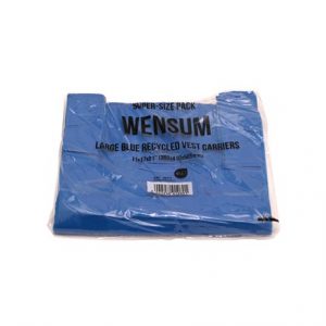 WENSUM - LARGE BLUE CARRIER BAGS -
